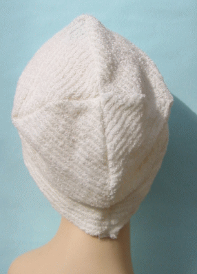 医療用帽子 タオル帽子 と作り方と型紙の３点セット 送料無料